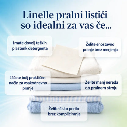 Detergent v Lističih